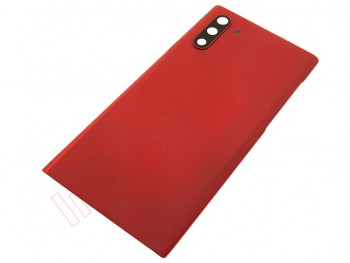 Tapa de batería genérica roja "Aura red" para Samsung Galaxy Note 10, SM-N970F/DS