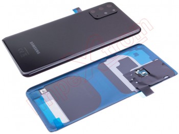 Tapa de batería Service Pack negra para Samsung Galaxy S20+, SM-G986