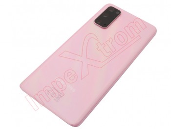 Tapa de batería Service Pack rosa "Cloud Pink" para Samsung Galaxy S20, G980F