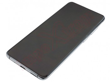 Full screen DYNAMIC AMOLED 2X with Cloud white frame for Samsung Galaxy S20, G980F / Galaxy S20 5G, SM-G981