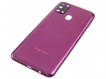 Red / magenta battery cover Service Pack for Samsung Galaxy M31, SM-M315F