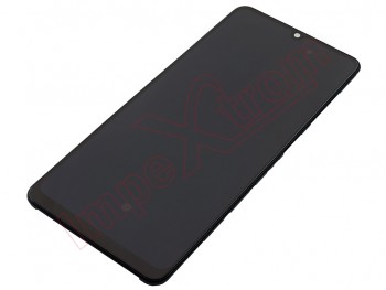 Pantalla Service Pack super AMOLED negra con marco para Samsung Galaxy a31, sm-a315