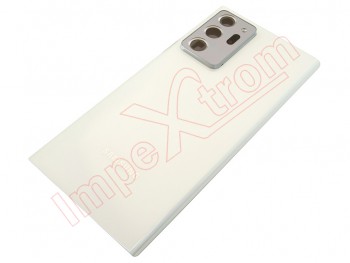 Tapa de batería Service Pack blanca "Mystic white" para Samsung Galaxy Note 20 Ultra 5G, SM-N986