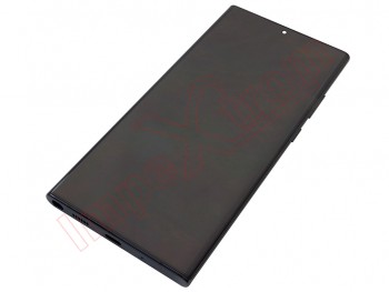 Pantalla service pack completa DYNAMIC AMOLED negra con marco negro "Mystic black" para Samsung Galaxy Note 20 Ultra, SM-N985 / Galaxy Note 20 Ultra 5G, SM-N986
