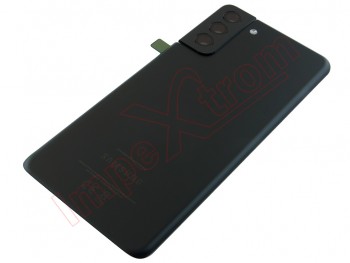 Tapa de batería Service Pack negra "Phantom black" para Samsung Galaxy S21 Plus 5G, SM-G996