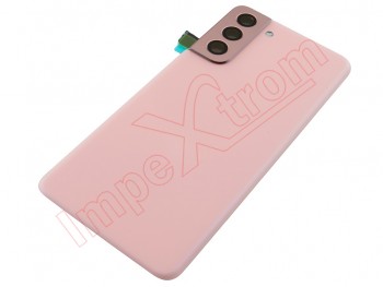 Tapa de batería genérica rosa "Phantom Pink" para Samsung Galaxy S21 5G, SM-G991