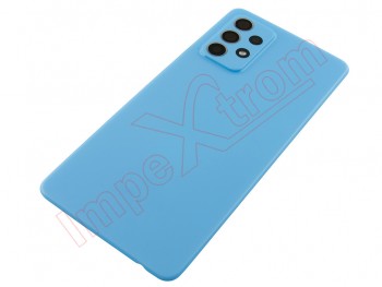 Tapa de batería genérica azul "Awesome Blue" para Samsung Galaxy A52-SM,A525 / Galaxy A52 5G, SM-A526