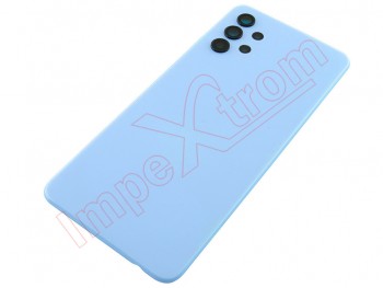 Tapa de batería azul "Awesome Blue" genérica sin logo para Samsung Galaxy A32, SM-A325