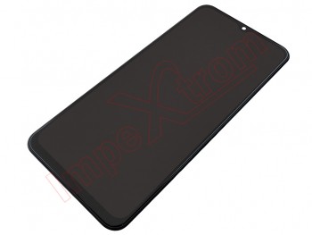 Pantalla Service Pack pls negra con marco para Samsung Galaxy a23 4g, sm-a235