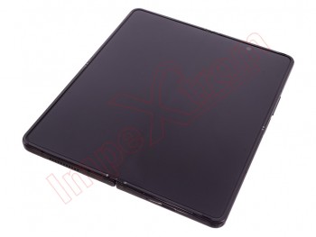 Pantalla Service Pack completa Dynamic AMOLED 2X negra con marco negro "Phantom Black" para Samsung Galaxy Z Fold 4 5G, SM-F936