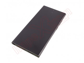 Full screen Service Pack housing housing Dynamic AMOLED with frame for Samsung Galaxy S23 Ultra, SM-S918B