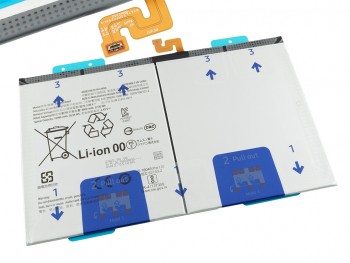 Batería genérica EB-BX818ABY para Samsung Galaxy Tab S9+ - 10090 mAh / 3.86 V / 38.94 Wh / Li-ion