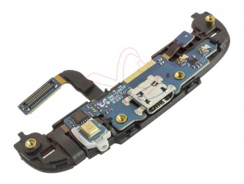 Cable flex con funciones de teclado (pulsador botón home y funciones táctiles atrás + opciones), conector Micro USB y micrófono para Samsung Galaxy Ace 4, G357F