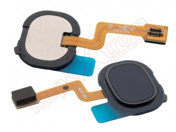 Black fingerprint reader sensor button flex for Samsung Galaxy A21s, SM-A217