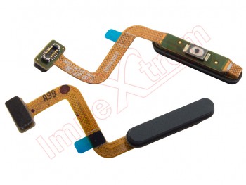 cable flex con botón lector / sensor de huellas negro "celestial black" para Samsung Galaxy m51, sm-m515