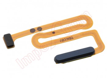 cable flex con botón sensor / lector de huellas negro para Samsung Galaxy m22, sm-m225