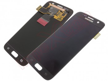 Black full screen Super AMOLED Samsung Galaxy S7, SM-G930F