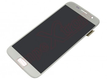 Screen Super AMOLED silver for Samsung Galaxy S7, SM-G930F