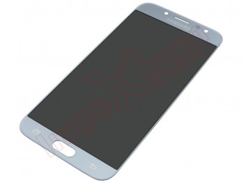 Silver full screen Super AMOLED for Samsung Galaxy J7 (2017), J730, SM-730F