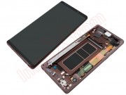 black-full-screen-with-metallic-copper-frame-for-samsung-galaxy-note-9-n960f
