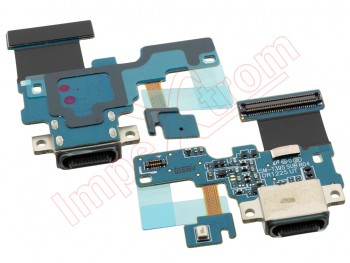 Service Pack Auxiliary plate with USB type C charging connector and microphone for Samsung Galaxy Tab Active 2