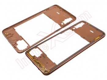 Coral middle chassis / housing for Samsung Galaxy A70, SM-A705F