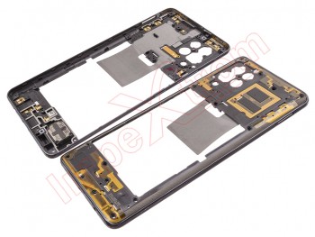 Black front housing for Samsung Galaxy A42 5G