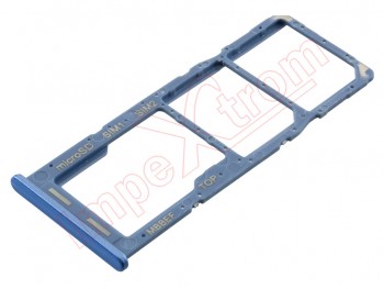 Light blue Dual SIM + MicroSD tray for Samsung Galaxy M22, SM-M225