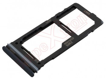 Blazing Black Dual SIM / micro SD tray for Samsung Galaxy M52 5G, SM-M526