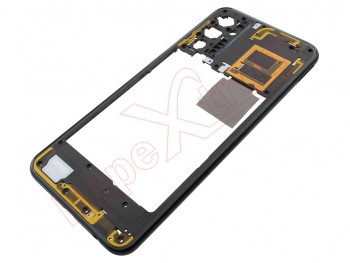 Front / central housing with Deep green frame for Samsung Galaxy M23 5G, SM-M236