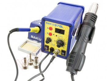 Double soldering station with Baku 878L soldering iron