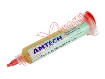 Flux en pasta de soldaduras SMD Amtech, ( RMA 223 )