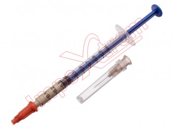 Syringe with 0.3 ml silver conductive paste