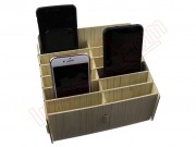 estante-de-madera-almacenamiento-de-smartphones-12-huecos