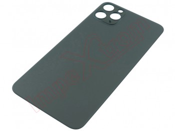Generic Matte midnight green battery cover without logo with bigger camera hole for iPhone 11 Pro, A2215