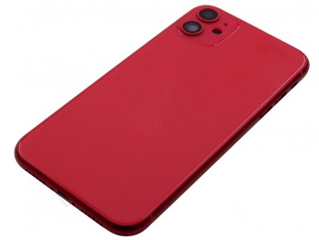 tapa de batería genérica roja para iPhone 11 (a2221)