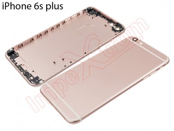 Tapa de batería rosa dorada genérica para iphone 6S Plus 5.5 pulgadas