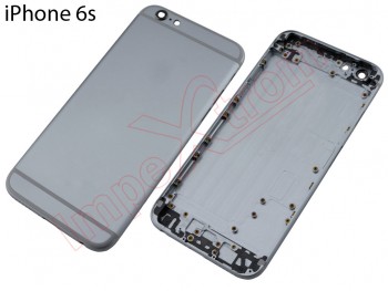 Tapa de batería gris espacial genérica para iphone 6S 4.7 pulgadas