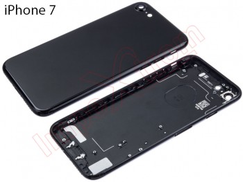 Tapa de batería negra (JET BLACK) genérica para iPhone 7 de 4.7 pulgadas