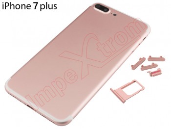 Tapa de batería rosa dorada genérica para iphone 7 Plus 5.5 pulgadas