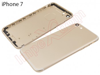 Tapa de batería dorada genérica para iPhone 7 4.7 pulgadas