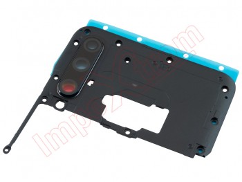 Black upper housing with bezel and camera lens for Huawei Honor 20 Lite