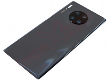 Tapa de batería genérica negra con lente de cámaras para Huawei Mate 30 Pro, LIO-L09 / LIO-L29