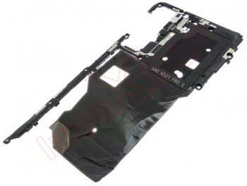 Cubierta de placa base con bobina de carga inalámbrica y antena NFC para Huawei P40 5G Dual SIM, ANA-NX9