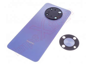 Crystal Blue battery cover Service Pack with camera lens for Huawei Nova Y90, CTR-LX2