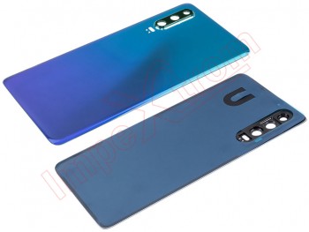 Tapa de batería azul Aurora genérica , para Huawei P30 ELE-L29 / ELE-L09