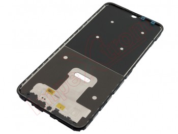 Carcasa frontal / chasis intermedio negro para Huawei Y6p (Merida-L49), MED-LX9 MED-LX9N