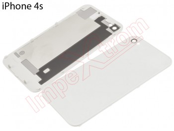 White generic battery without logo cover for Phone 4S