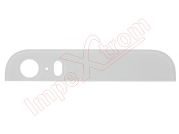 Carcasa embellecedor superior e inferior blanco-blanca, para iPhone 5S