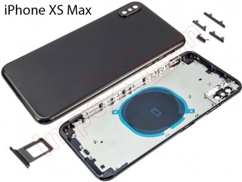Black battery cover without logo for iPhone Xs Max (A2101)